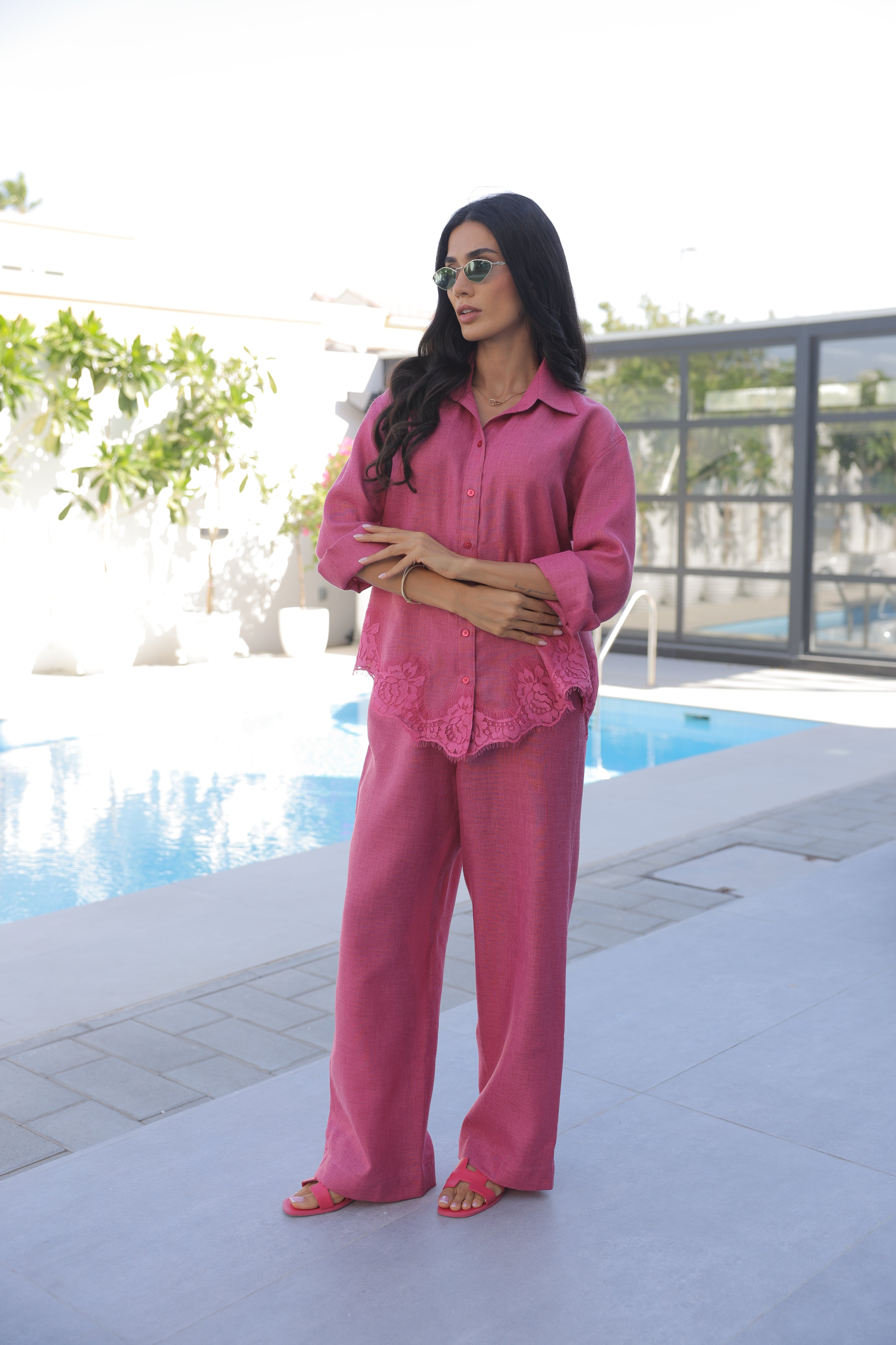The Linen Edit Rose