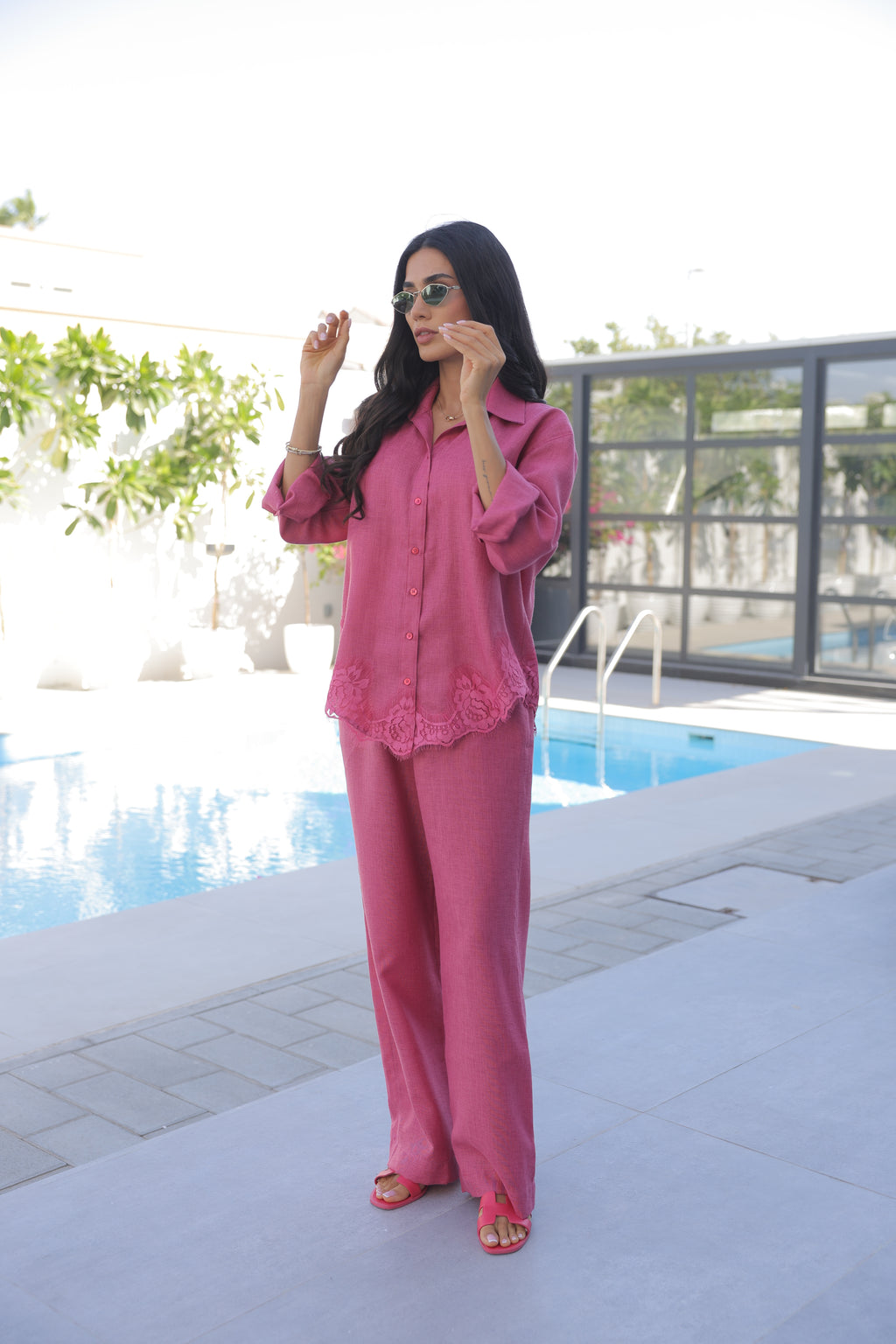 The Linen Edit Rose