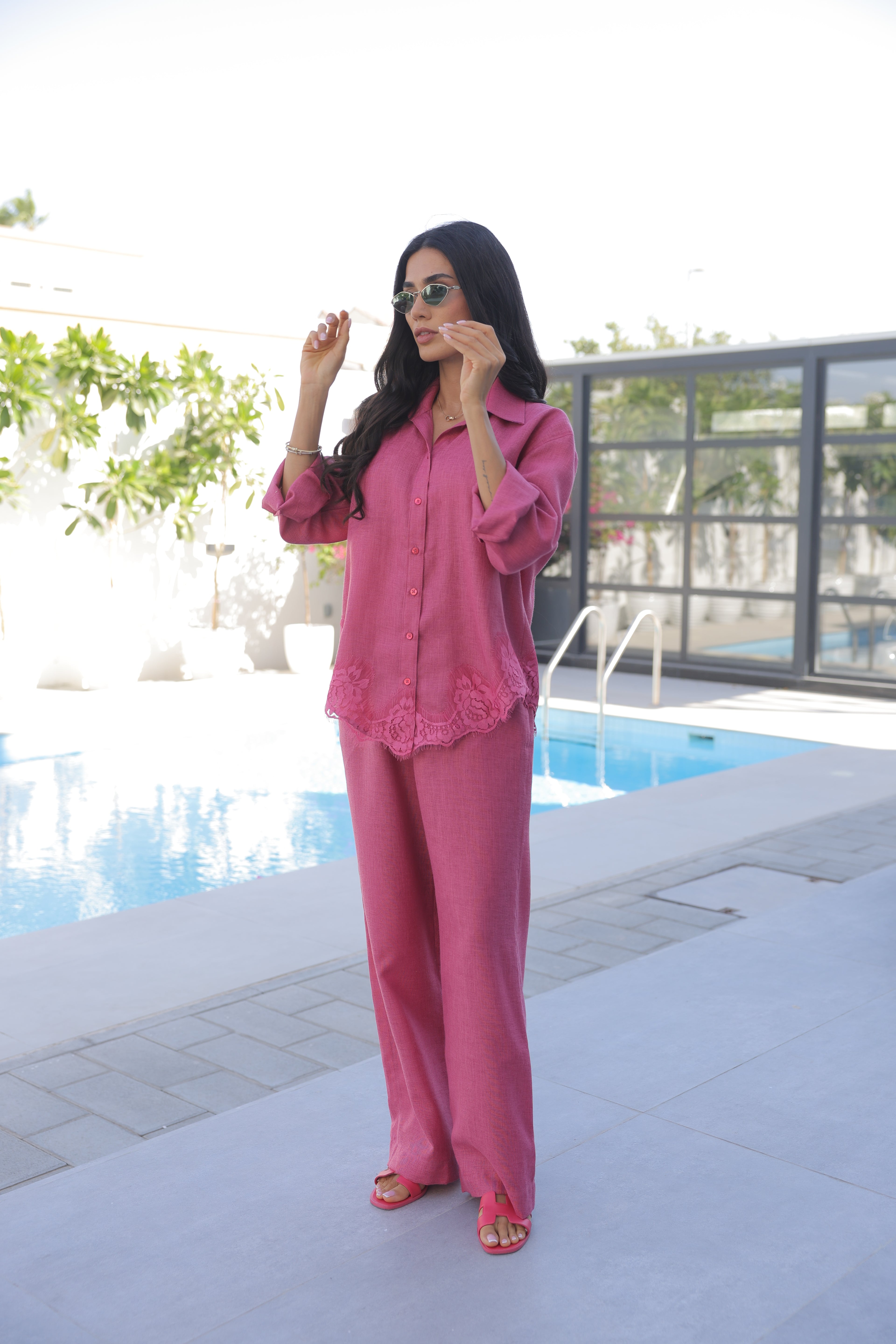 The Linen Edit Rose