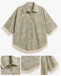 The Linen Edit Garden shirt