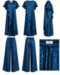 Dune Set Sapphire Blue