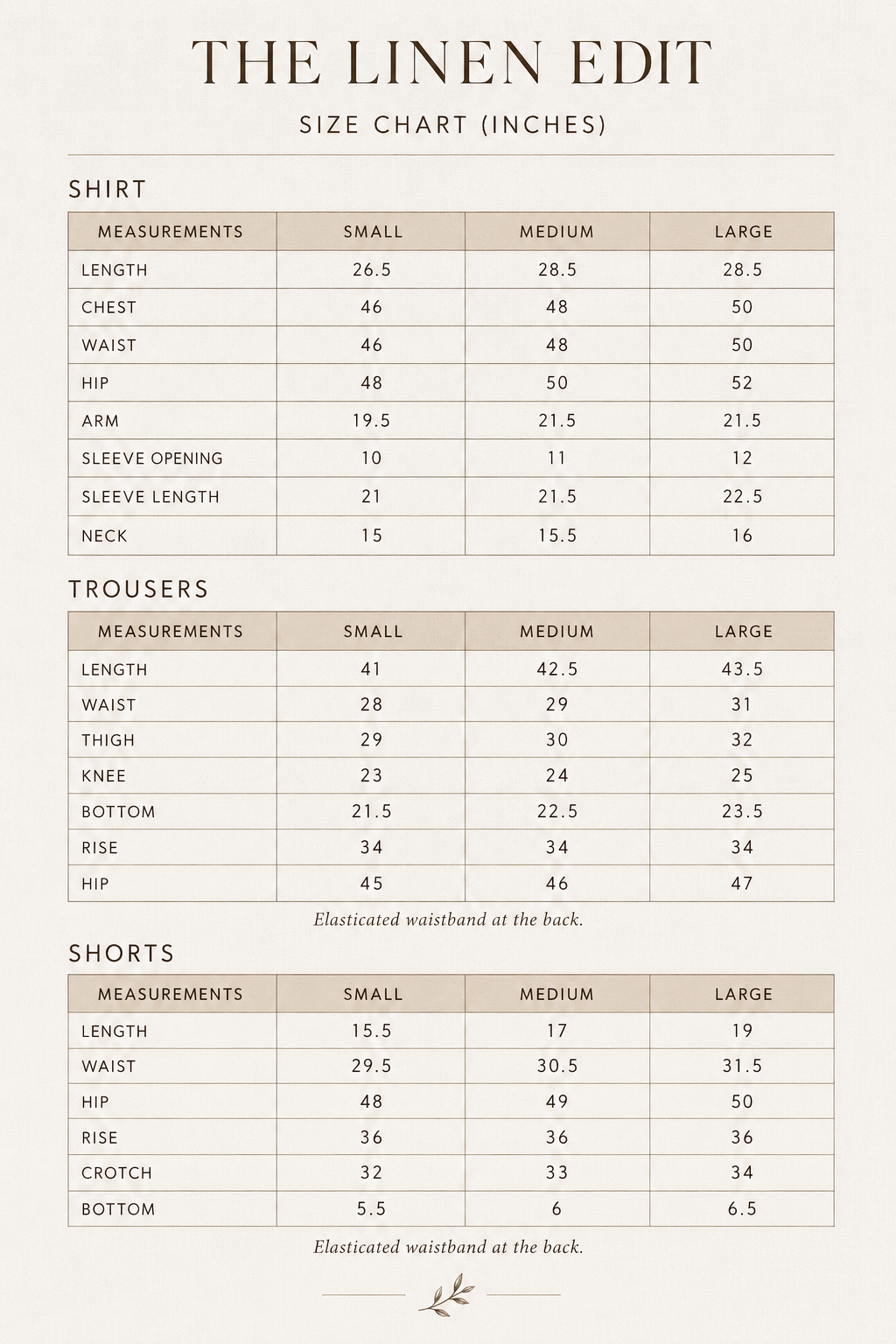 The Linen Edit