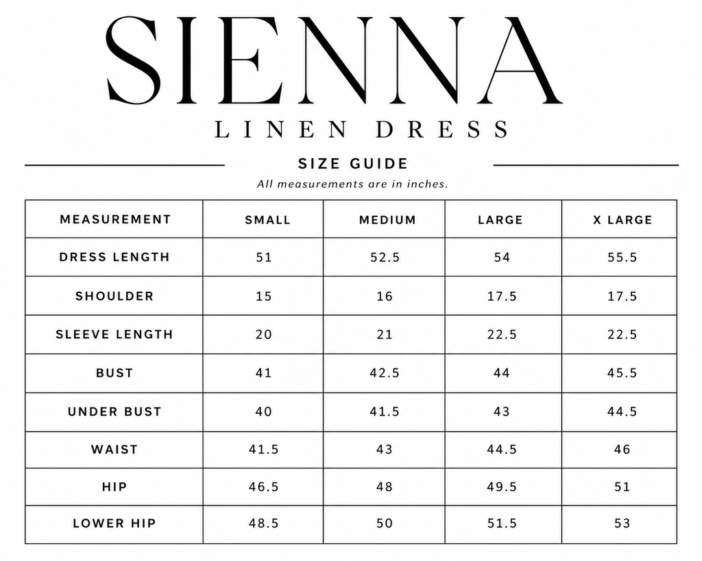 Sienna Linen Dress