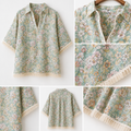 The Linen Edit Garden shirt