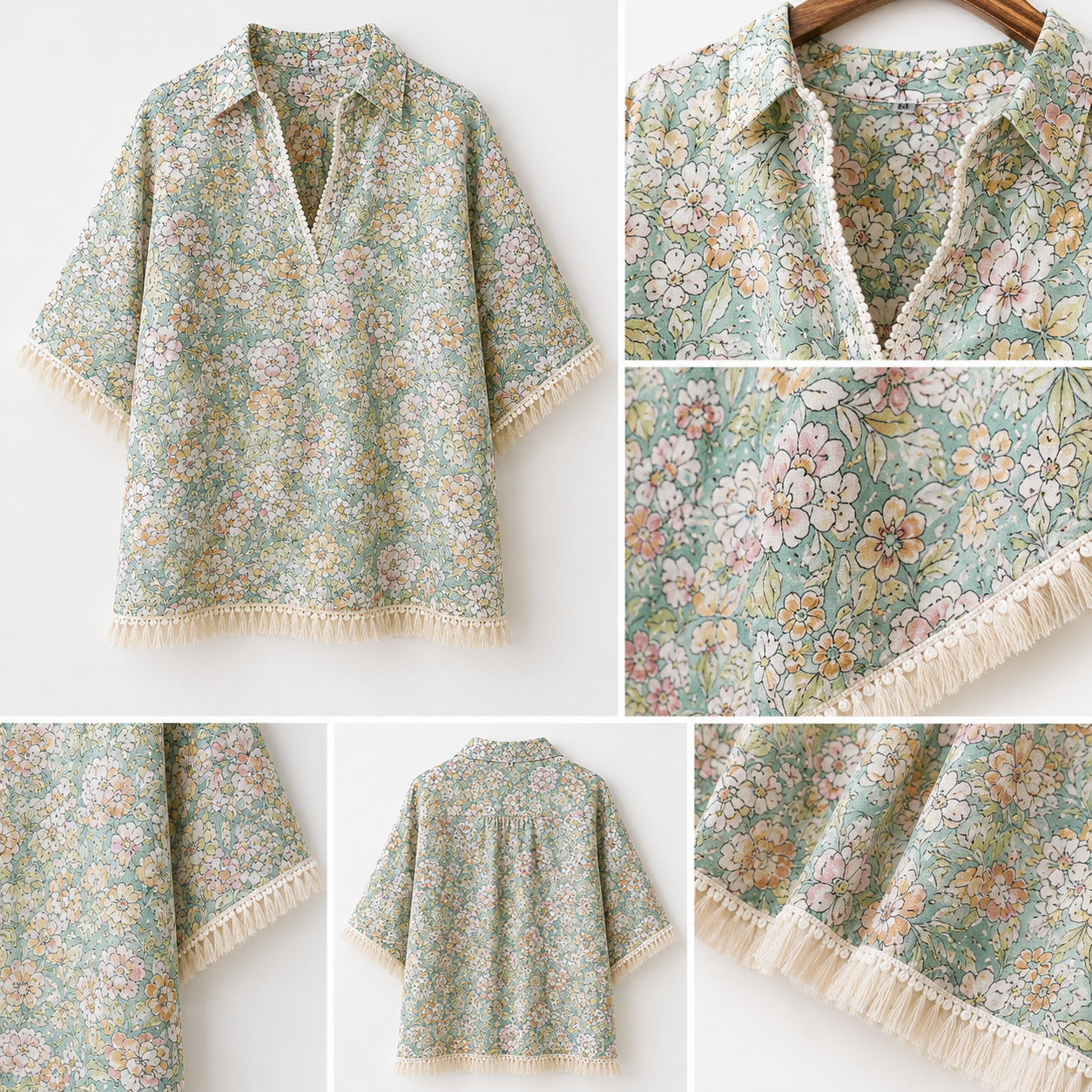 The Linen Edit Garden shirt